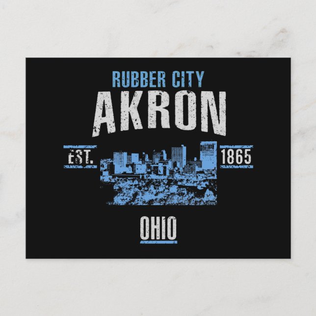 Akron Postcard (Front)