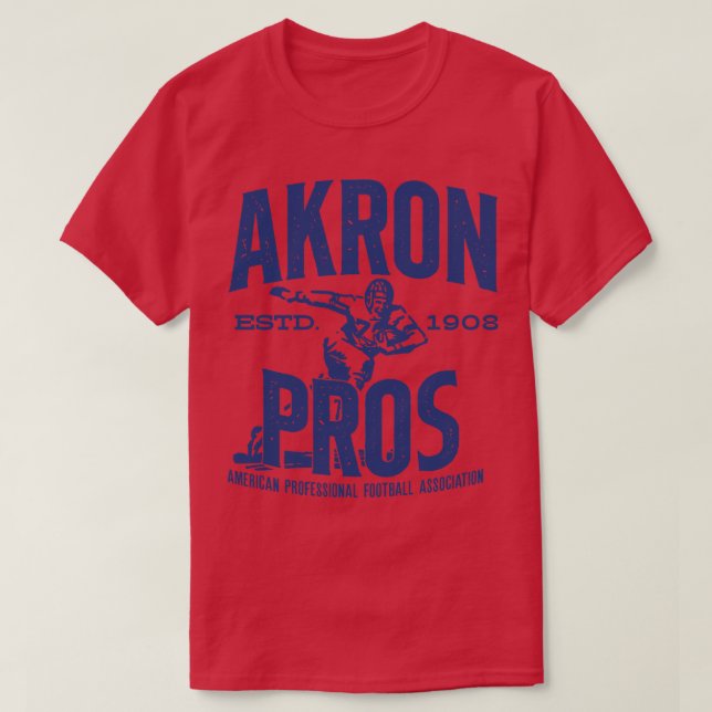 Akron Pros T-Shirt (Design Front)