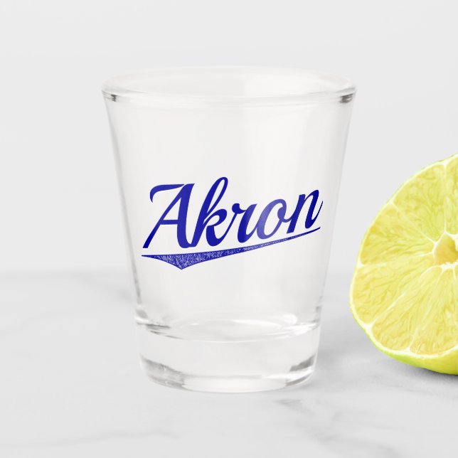Akron Shot Glass (Front)