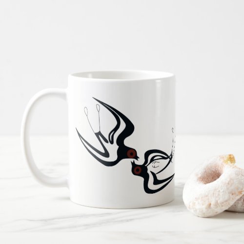 Akrotiri swallow mug