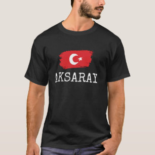 Aksaray City Turkey Vacation Town Turkish Women Me T-Shirt