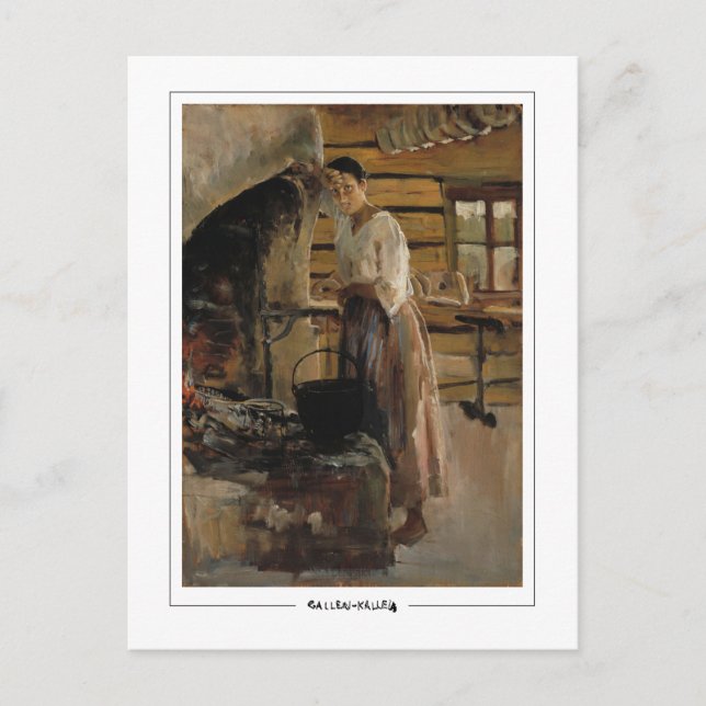 Akseli Gallen-Kallela #148 - Fine Art Postcard (Front)