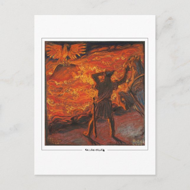 Akseli Gallen-Kallela #202 - Fine Art Postcard (Front)