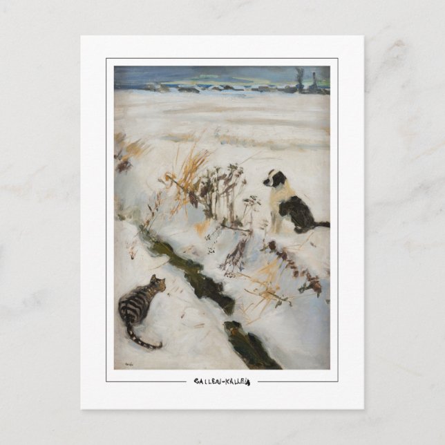 Akseli Gallen-Kallela #32 - Fine Art Postcard (Front)