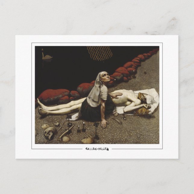 Akseli Gallen-Kallela #351 - Fine Art Postcard (Front)