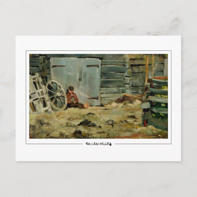 Akseli Gallen-Kallela #371 - Fine Art Postcard (Front)