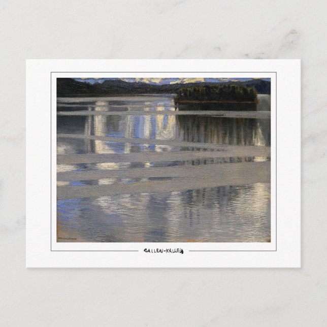 Akseli Gallen-Kallela #381 - Fine Art Postcard (Front)