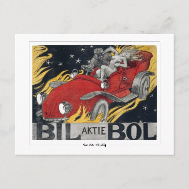 Akseli Gallen-Kallela #433 - Fine Art Postcard (Front)