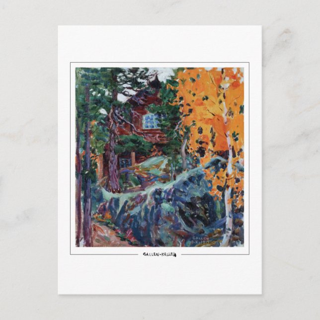 Akseli Gallen-Kallela #6 - Fine Art Postcard (Front)