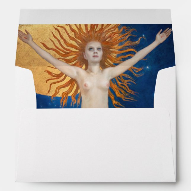 Akseli Gallen-Kallela - Ad Astra Envelope (Back (Bottom))