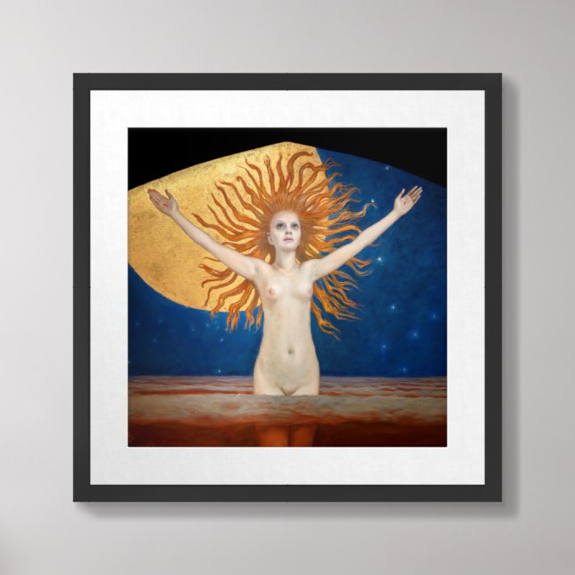 Akseli Gallen-Kallela - Ad Astra Framed Art (Framed Front)