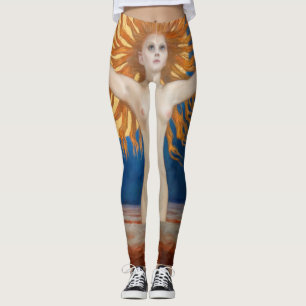 Akseli Gallen-Kallela - Ad Astra Leggings
