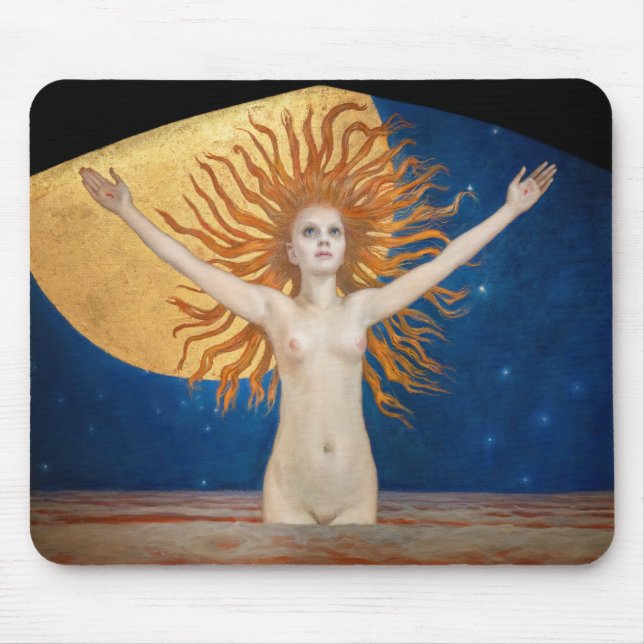 Akseli Gallen-Kallela - Ad Astra Mouse Pad (Front)