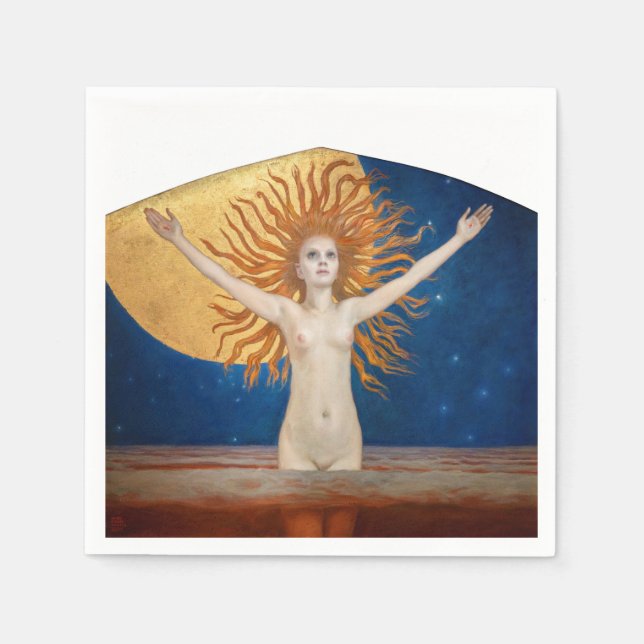 Akseli Gallen-Kallela - Ad Astra Napkins (Front)