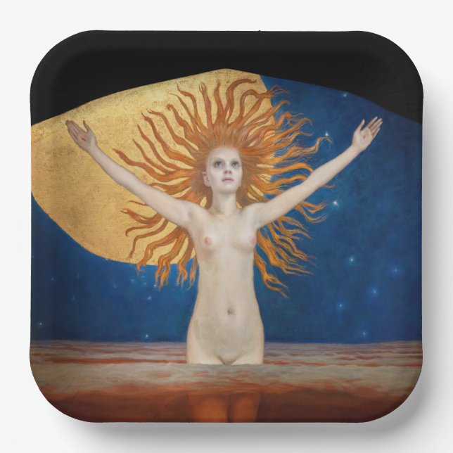 Akseli Gallen-Kallela - Ad Astra Paper Plates (Front)