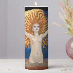 Akseli Gallen-Kallela - Ad Astra Pillar Candle
