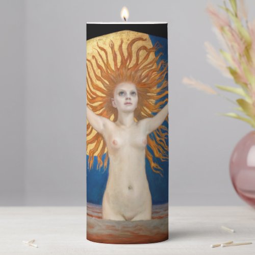 Akseli Gallen_Kallela _ Ad Astra Pillar Candle