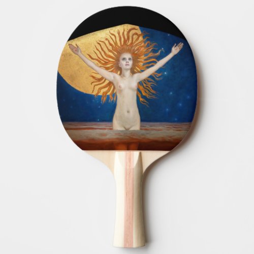 Akseli Gallen_Kallela _ Ad Astra Ping Pong Paddle