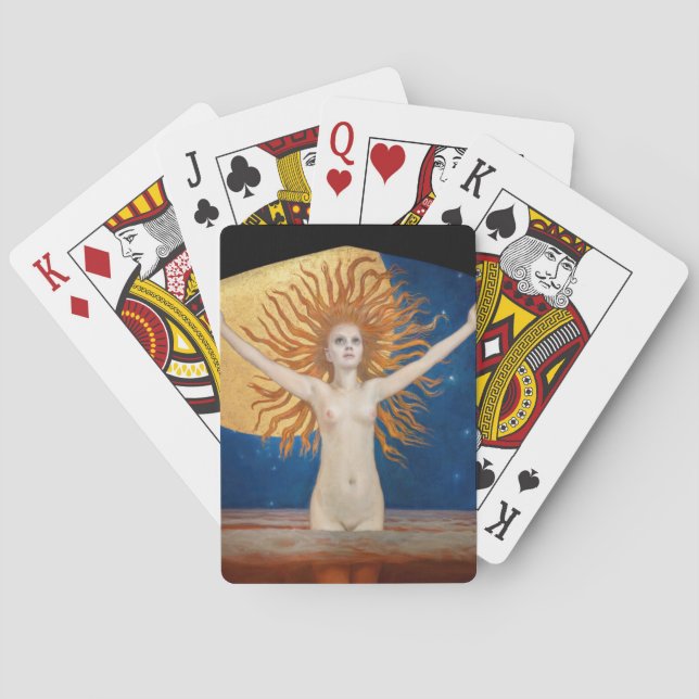 Akseli Gallen-Kallela - Ad Astra Poker Cards (Back)