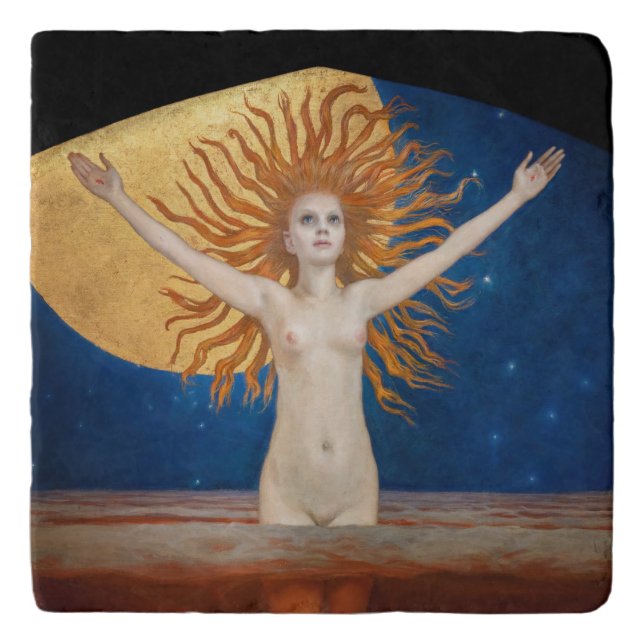 Akseli Gallen-Kallela - Ad Astra Trivet (Front)