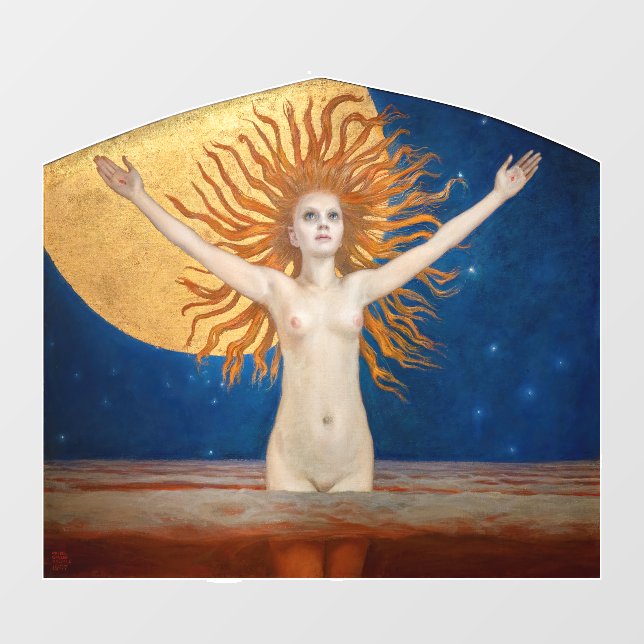 Akseli Gallen-Kallela - Ad Astra Wall Decal (Front)