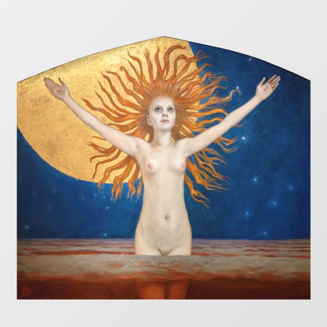 Akseli Gallen-Kallela - Ad Astra Window Cling (Sheet)