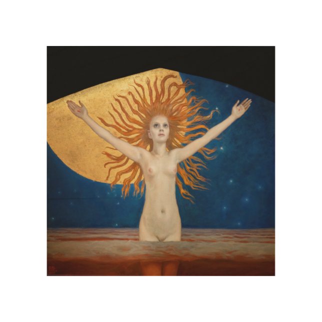 Akseli Gallen-Kallela - Ad Astra Wood Wall Art (Front)