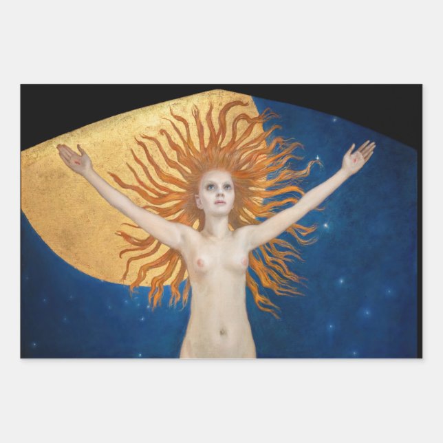 Akseli Gallen-Kallela - Ad Astra Wrapping Paper Sheets (Front)