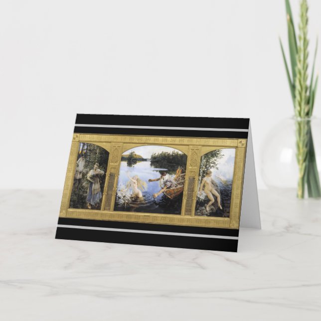 Akseli Gallen-Kallela - Aino Myth Card (Front)