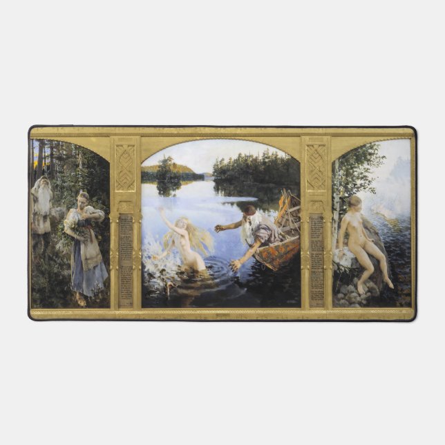 Akseli Gallen-Kallela - Aino Myth Desk Mat (Front)
