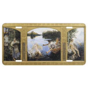 Akseli Gallen-Kallela - Aino Myth License Plate