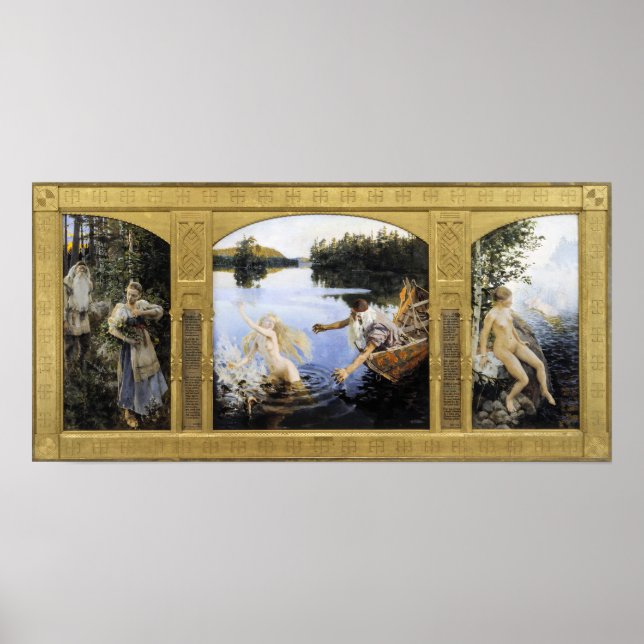 Akseli Gallen-Kallela - Aino Myth Poster (Front)