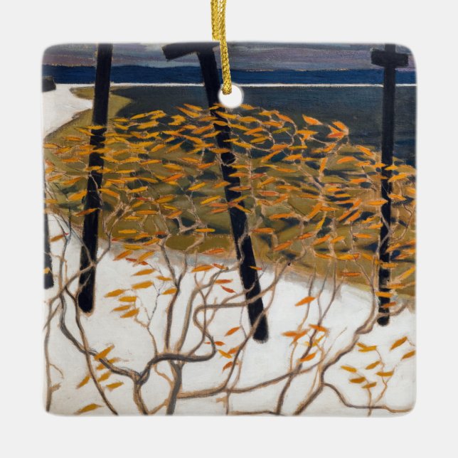 Akseli Gallen-Kallela - Autumn Ceramic Ornament (Front)