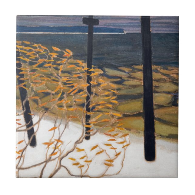 Akseli Gallen-Kallela - Autumn Ceramic Tile (Front)