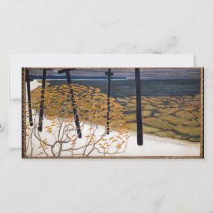 Akseli Gallen-Kallela - Autumn Thank You Card