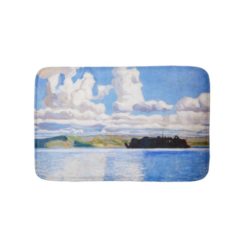 Akseli Gallen_Kallela _ Cloud Towers Bath Mat