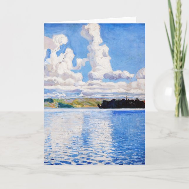Akseli Gallen-Kallela - Cloud Towers Card (Front)