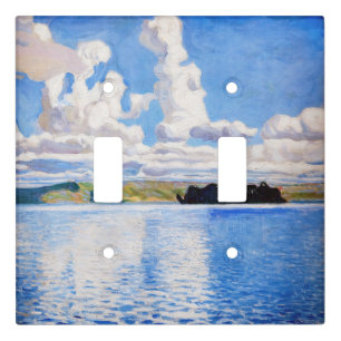Akseli Gallen-Kallela - Cloud Towers Light Switch Cover