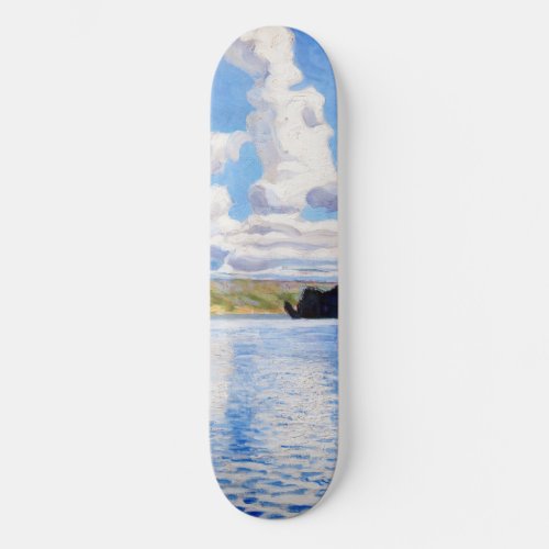 Akseli Gallen_Kallela _ Cloud Towers Skateboard