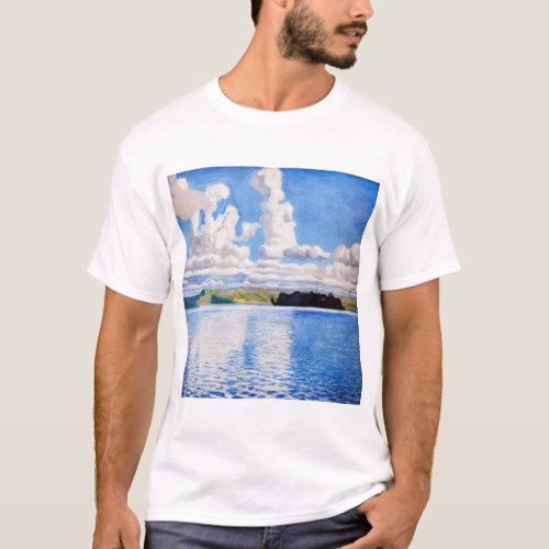 Akseli Gallen_Kallela _ Cloud Towers T_Shirt