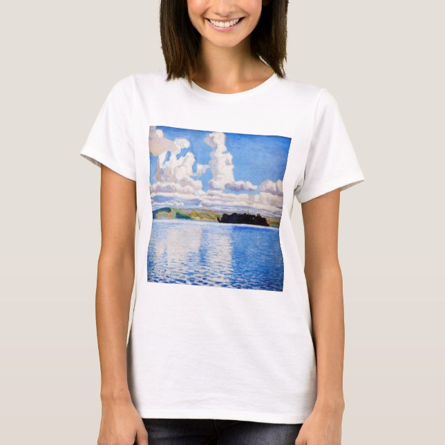 Akseli Gallen-Kallela - Cloud Towers T-Shirt (Front)