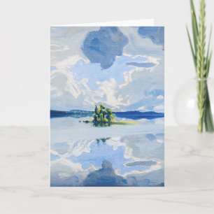 Akseli Gallen-Kallela - Clouds above a Lake Card