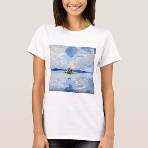 Akseli Gallen_Kallela _ Clouds above a Lake T_Shirt