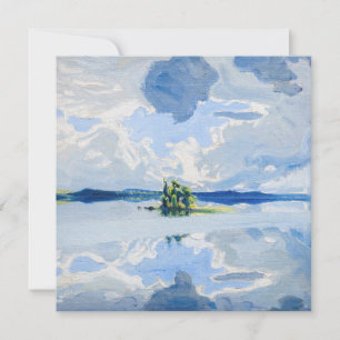 Akseli Gallen-Kallela - Clouds above a Lake Thank You Card