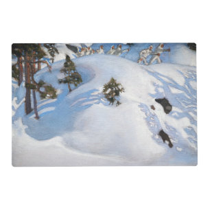 Akseli Gallen-Kallela - February Vision Placemat