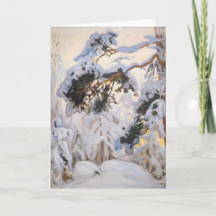 Akseli Gallen-Kallela - Forest in Winter Card
