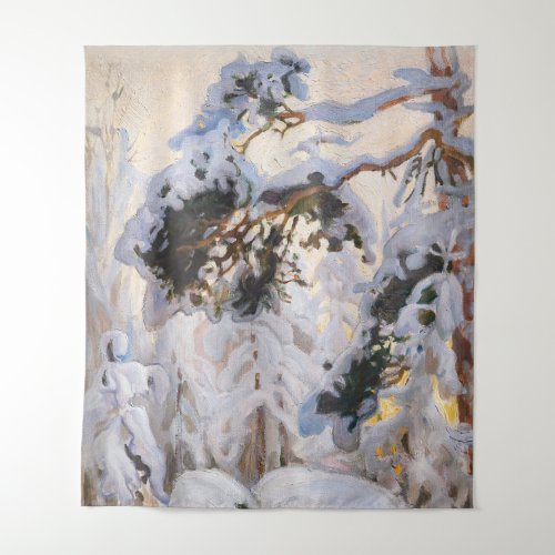 Akseli Gallen_Kallela _ Forest in Winter Tapestry