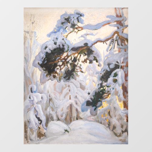 Akseli Gallen_Kallela _ Forest in Winter Wall Decal