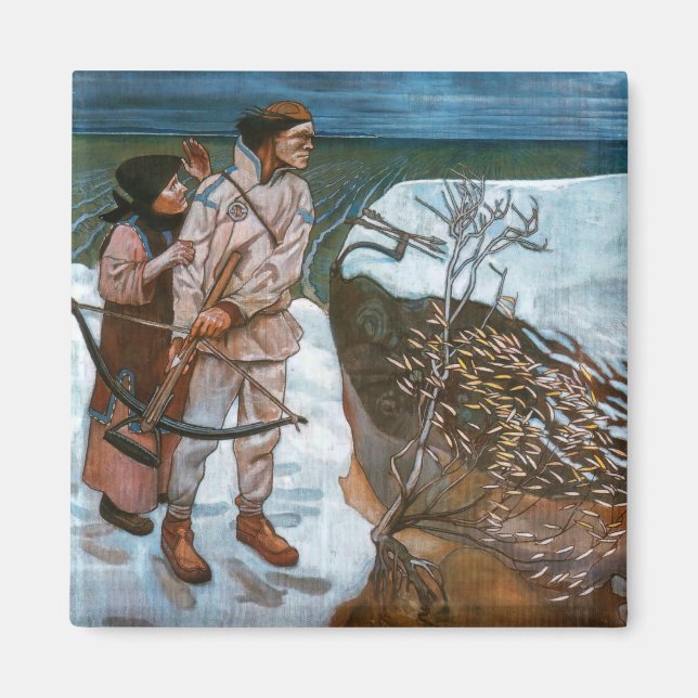 Akseli Gallen-Kallela - Joukahainen's Revenge Magnet (Front)