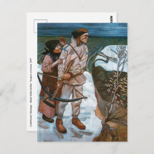 Akseli Gallen-Kallela - Joukahainen's Revenge Postcard